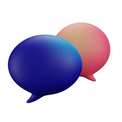 3dicons chat bubble icon